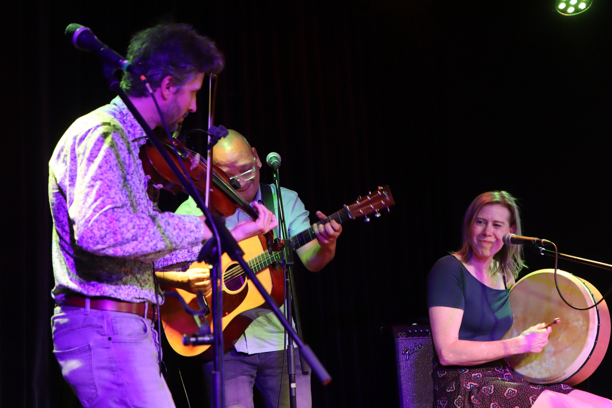 Loes & Honza with Arthur Deighton at De Melkbus | Photo: Elma Jonker