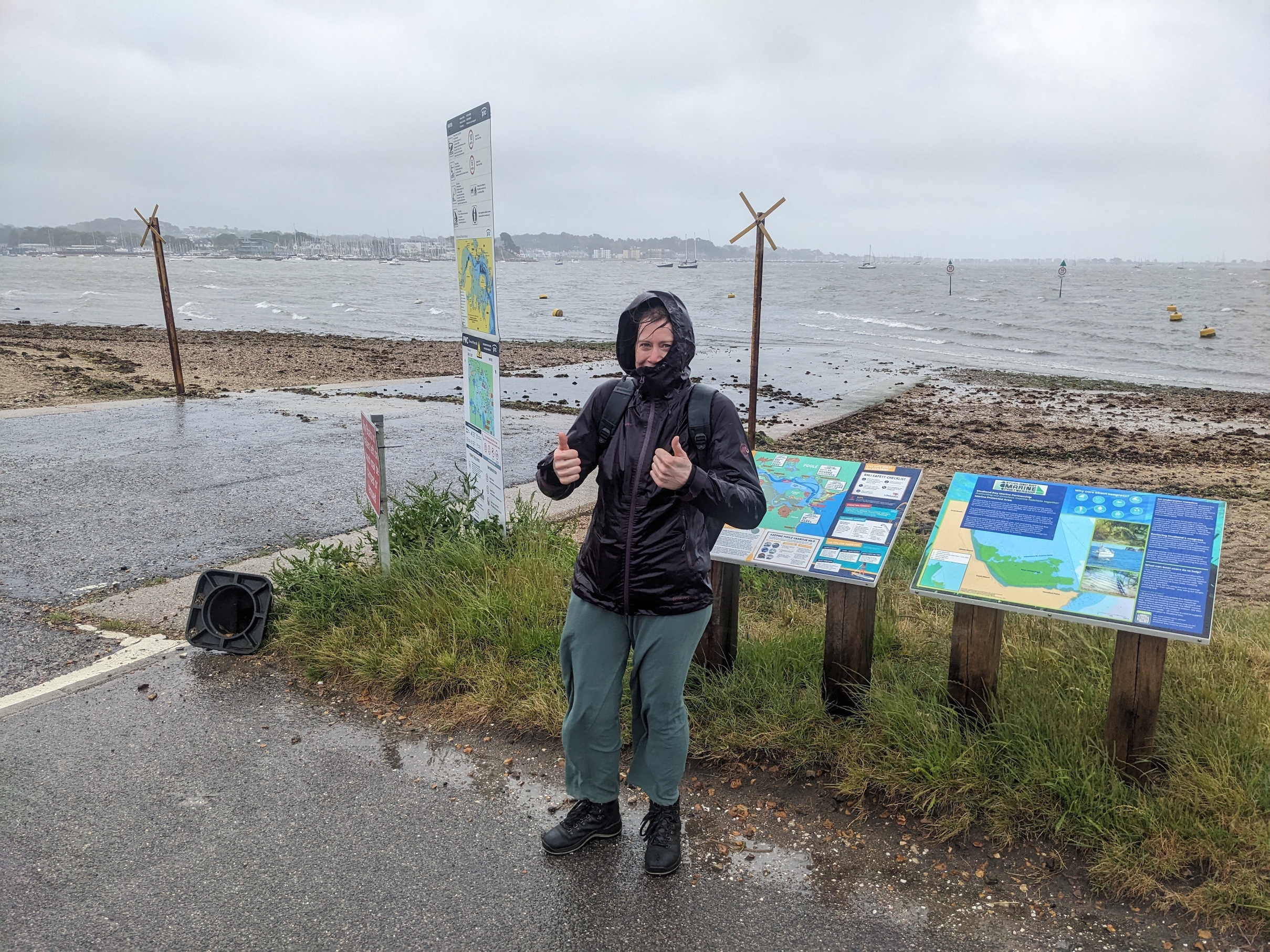 Rainy day in Poole | Photo: Honza Bartošek