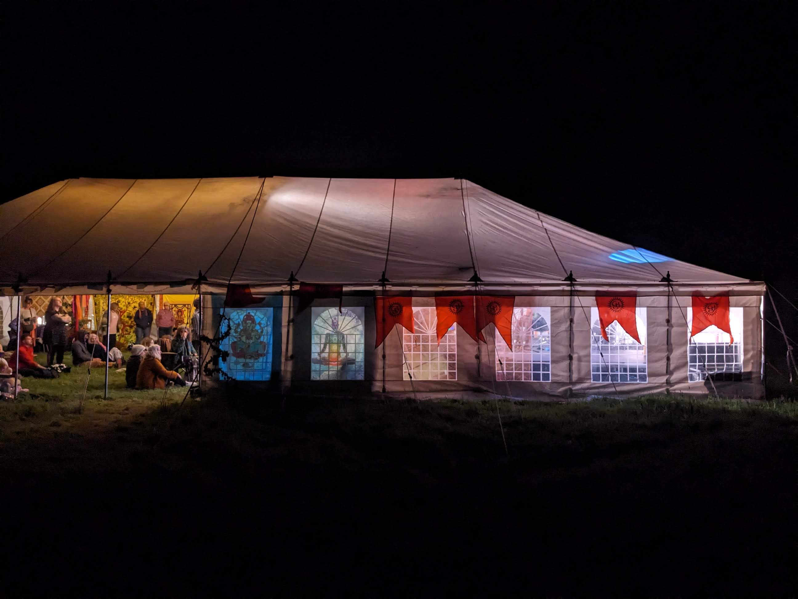 "The Monastery of Sound" stage at The Big Freezone festival | Photo: Honza Bartošek