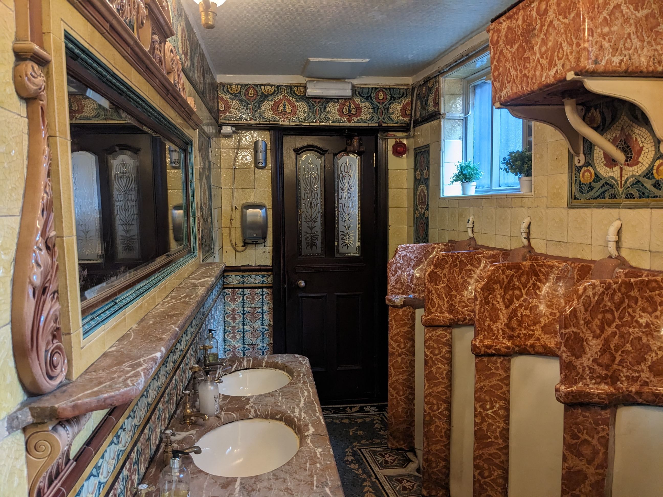 National heritage urinals at The Phil | Photo: Honza Bartošek