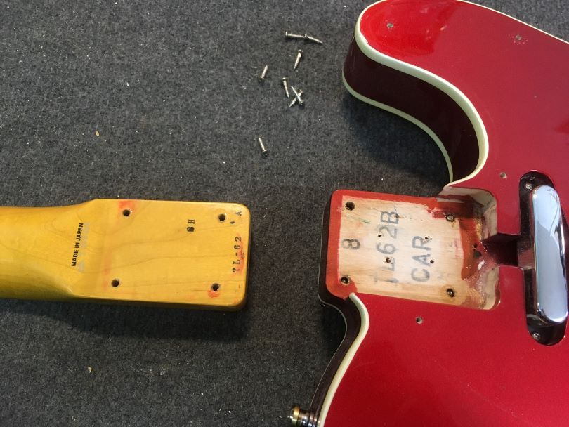 The easily replaceable neck and body have made the Telecaster a guitar that can be efficiently made and repaired