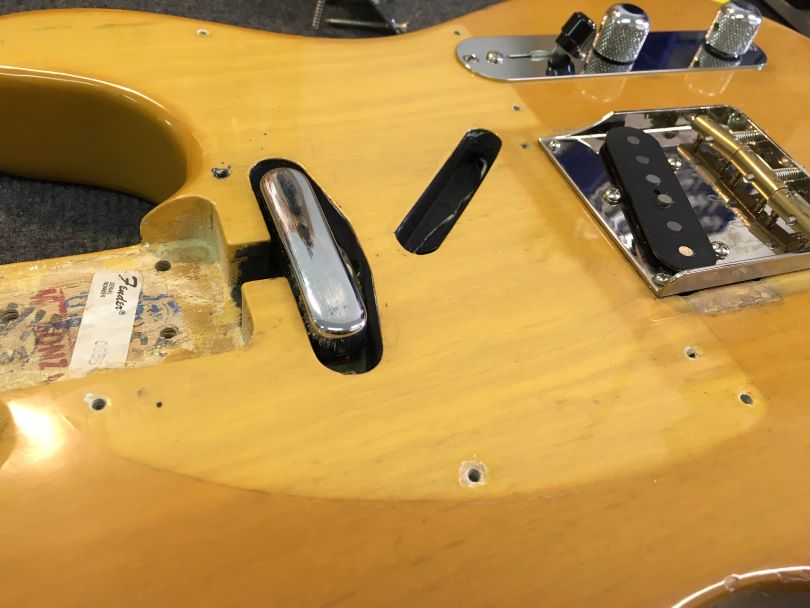 It is common to use single coil pickups on Telecasters