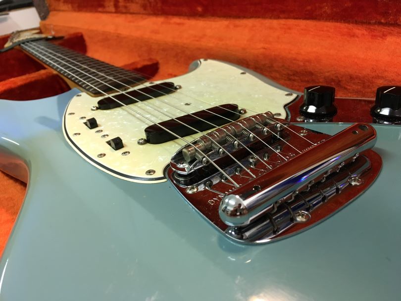 Fender Mustang from the 1960s.