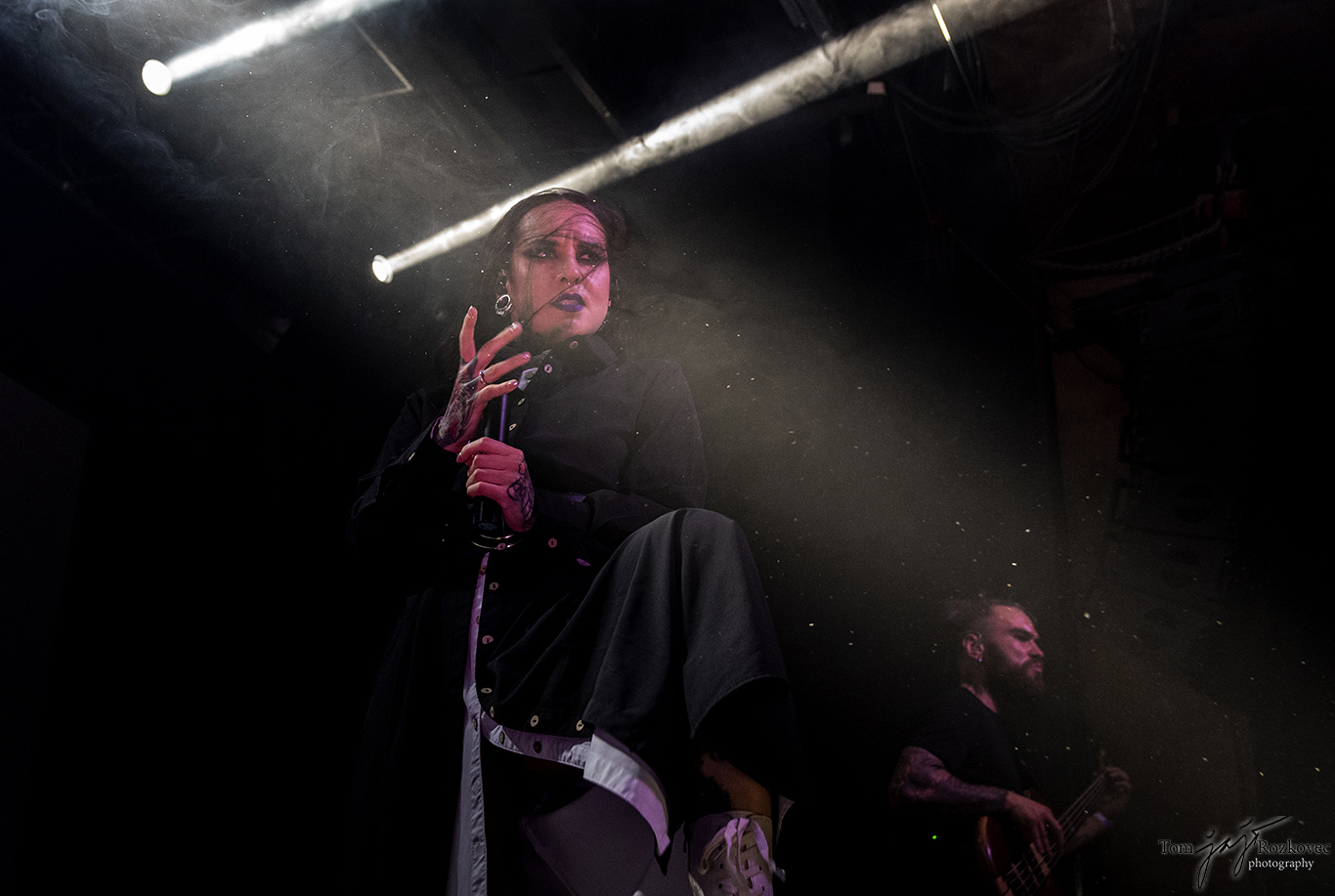 Jinjer in the Prague Roxy club during their sold-out concert (2021) | Photo: Tomáš Rozkovec