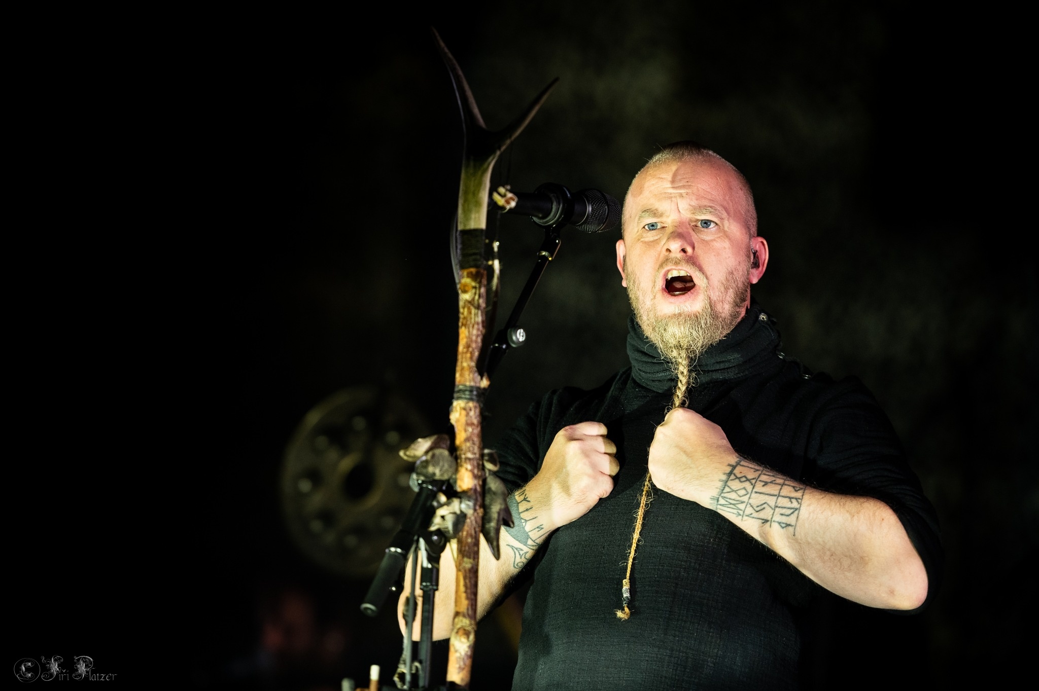 Einar Selvik, also known as Kvitrafn (white raven) | Photo: Jiří Platzer