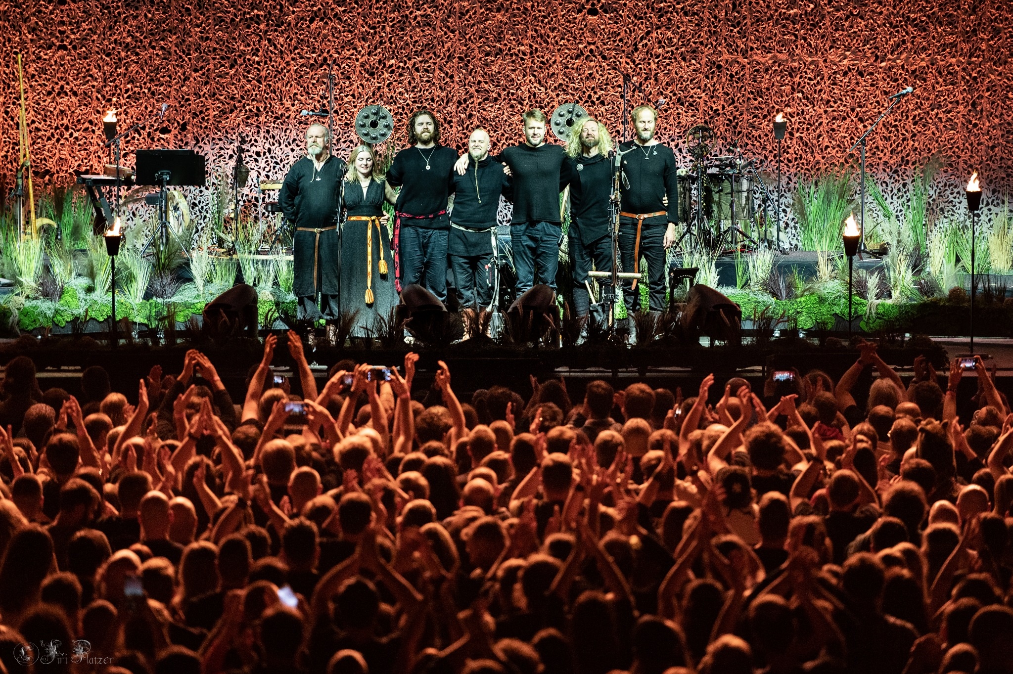 Wardruna's curtain call. | Photo: Jiří Platzer