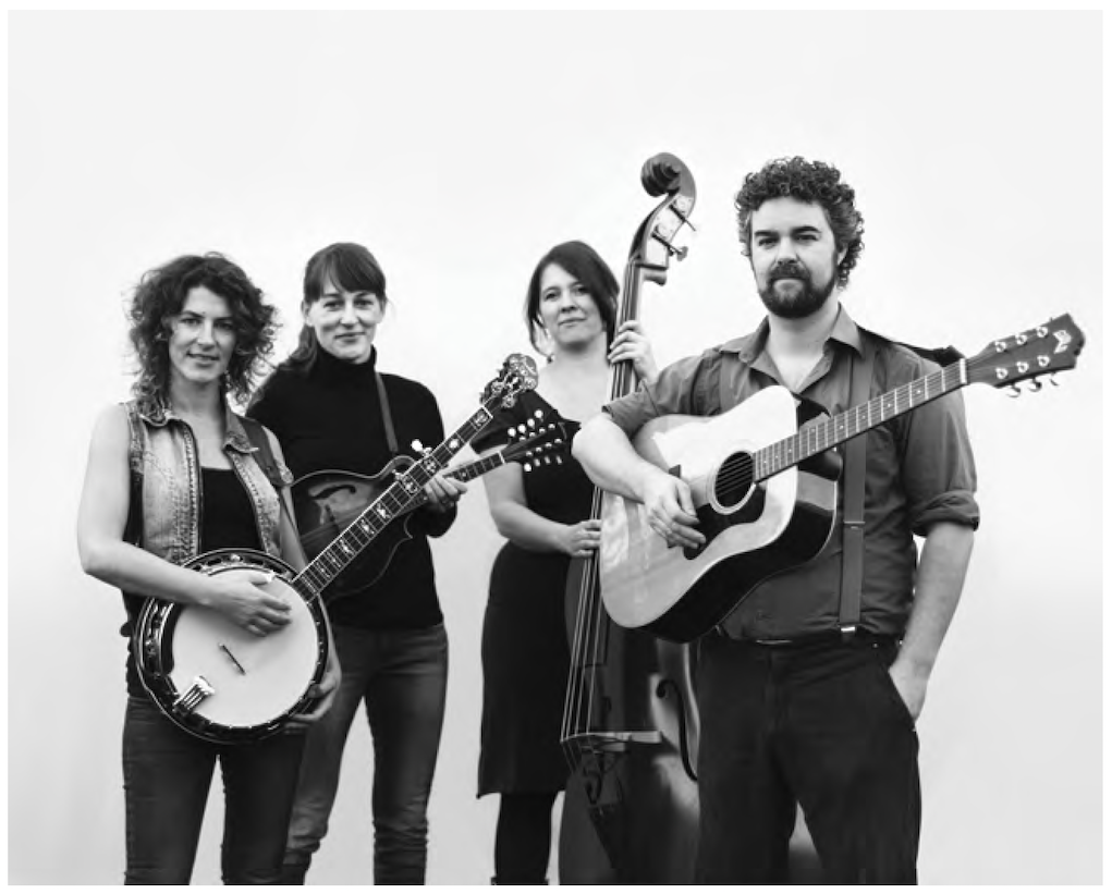 Velvet Joe & The Bluegrass Diamonds in 2015 with Joris Scheepers | Photo: Marieke Odekerken
