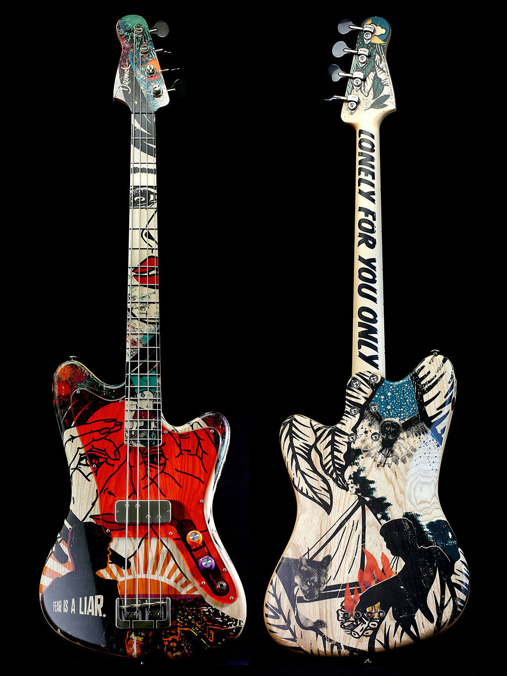 Firestar bass guitar from Artist edition