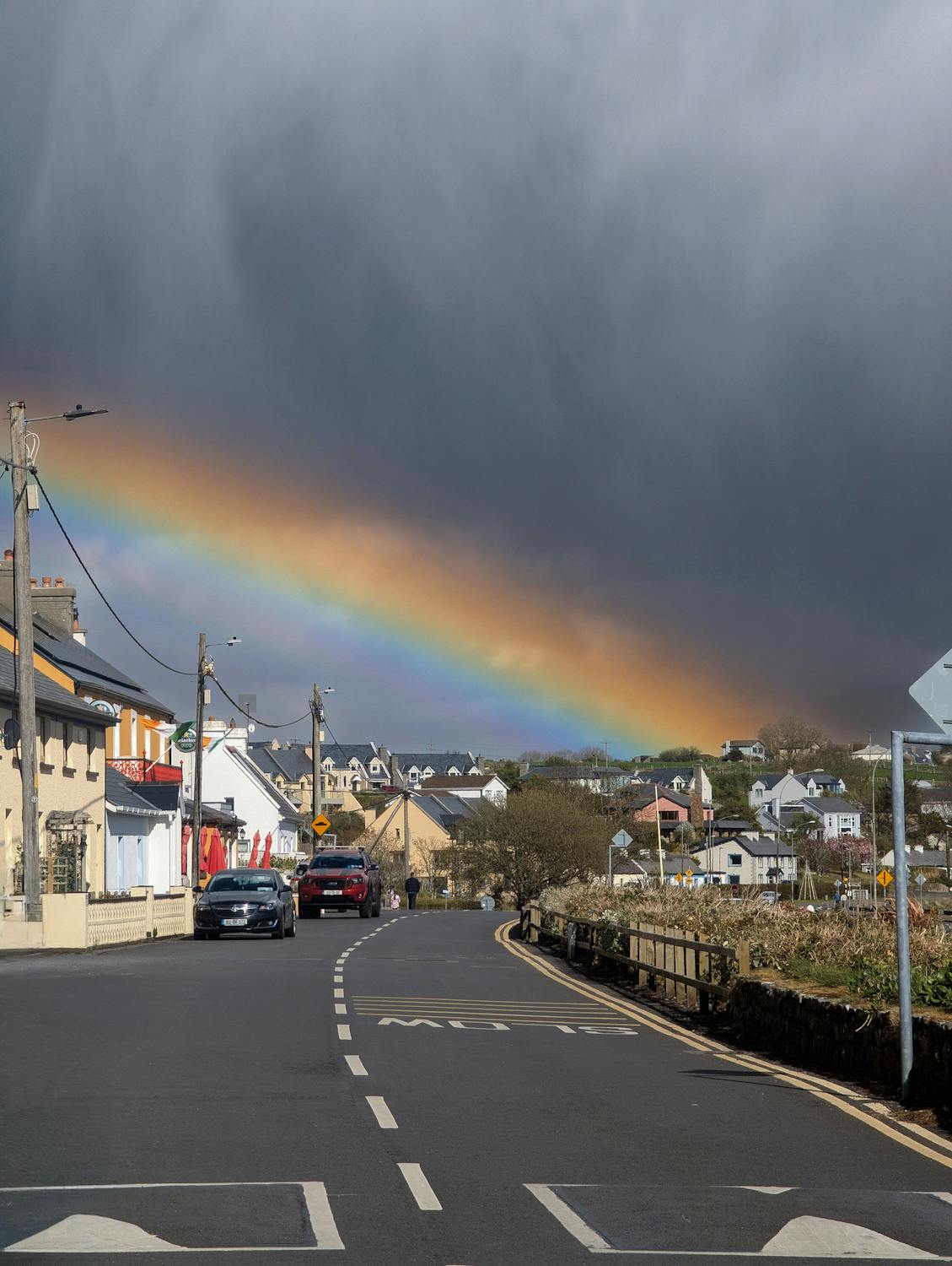 Because it's Ireland... and it will rain.