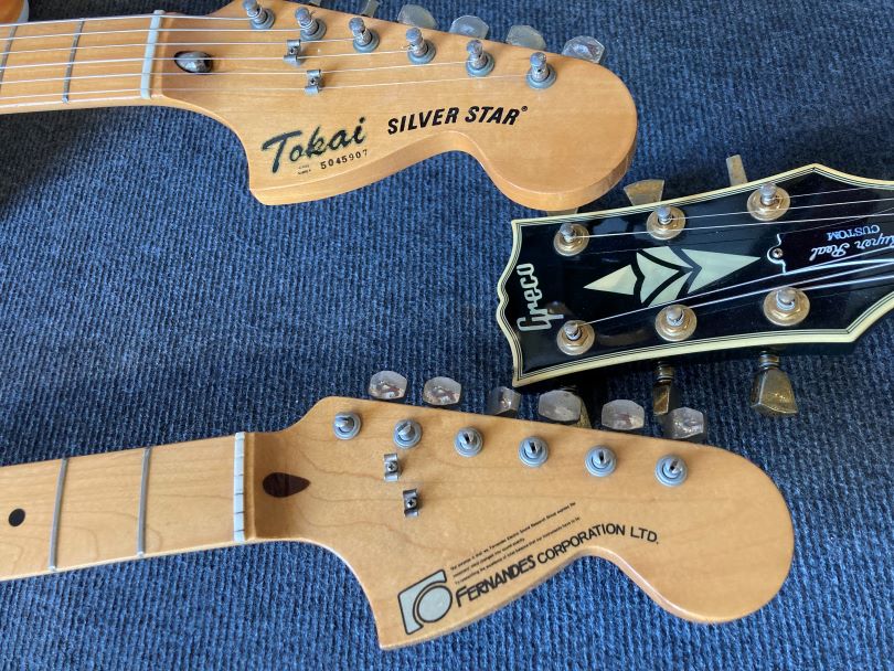 Successful Japanese copies of the American brands Fender and Gibson