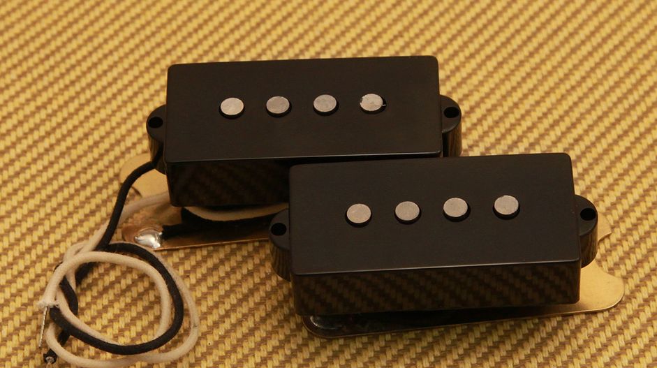 Single-coil pickups from a Vintage P-Bass