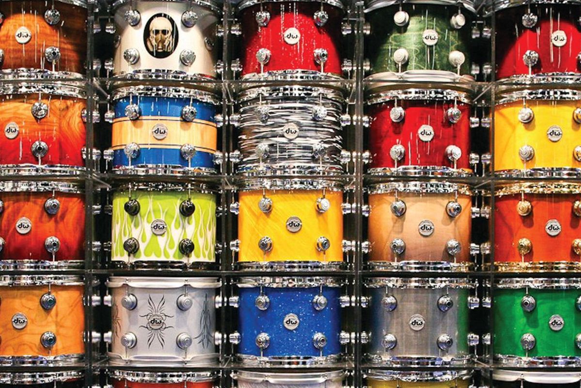 Roland and DW Drums