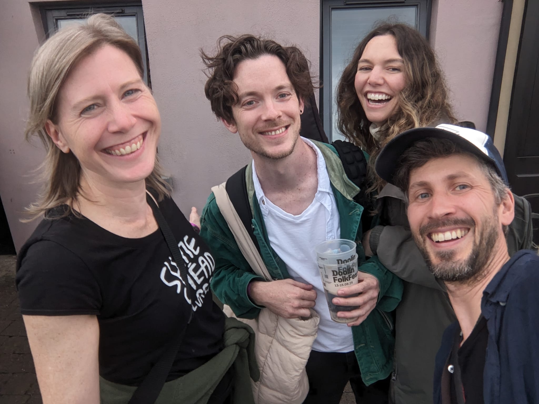 Happy People at tour's end I Photo: Caolán O'Neill-Forde