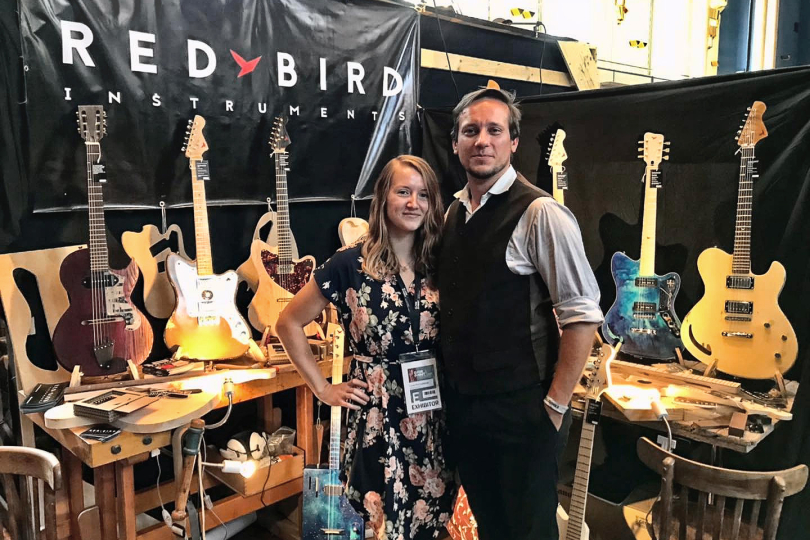At the exhibition | Photo: Archive of Red Bird Instruments