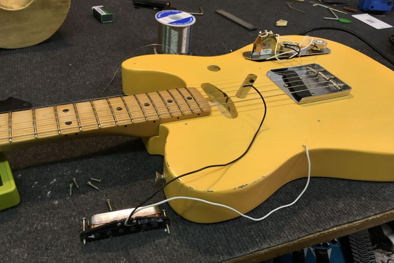 With a combination of custom wiring, pickups, and capacitors you can create a completely unique sound.