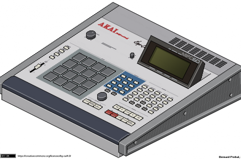 The Akai MPC60 in cartoon form | Photo: Creative Commons The Akai MPC60 in cartoon form | Photo: Creative Commons