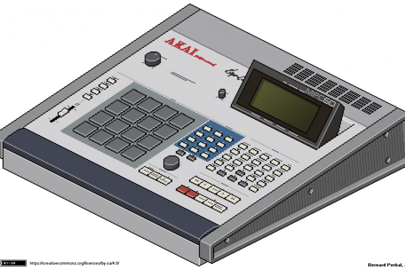 The Akai MPC60 in cartoon form | Photo: Creative Commons