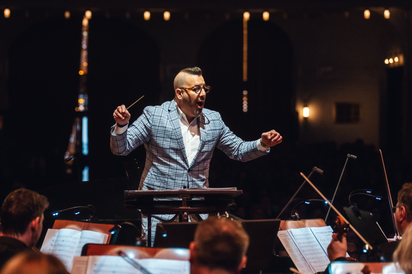Christopher Lennertz performing at Obecni Dum | Photo: Petr Klapper, Composers Summit Prague