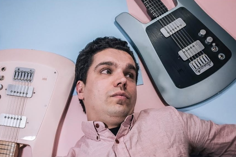 Sometimes it's challenging to assemble hardware from only 2D parts, but that's the beauty of it," laughs Florian. | Photo: Millimetric Instruments Sometimes it's challenging to assemble hardware from only 2D parts, but that's the beauty of it," laughs Florian. | Photo: Millimetric Instruments