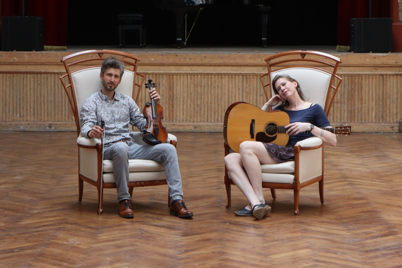 Honza Bartošek and Loes van Schaijk in Casino van Gompel, Mol, België | Photo: Virginia Tello