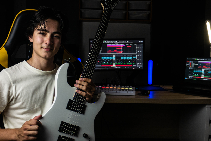 Today, you don't need a professional music studio, to create. You can start with what you have! | Photo: author Today, you don't need a professional music studio, to create. You can start with what you have!| Photo: author