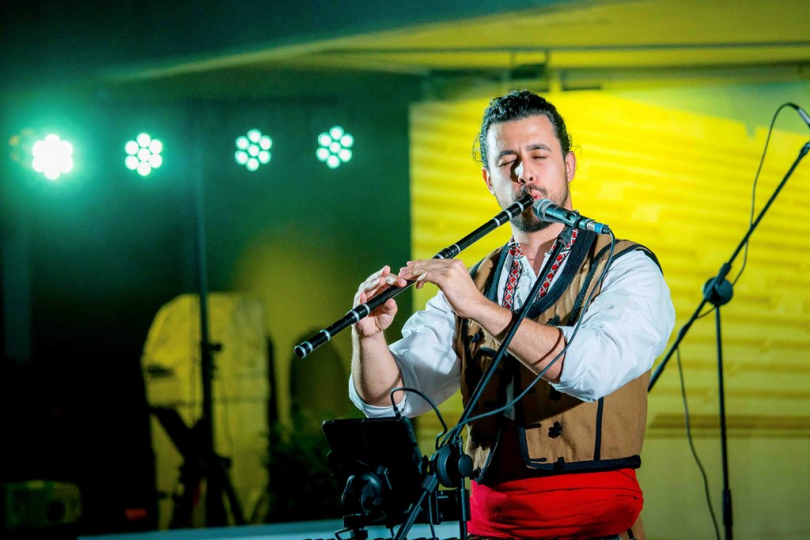 Zvivko Vasilev performing on kaval | Photo: Courtesy of the artist Zvivko Vasilev performing on kaval | Photo: Courtesy of the artist