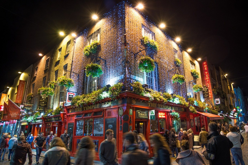 The Temple Bar, Dublin | Photo: Creative Commons