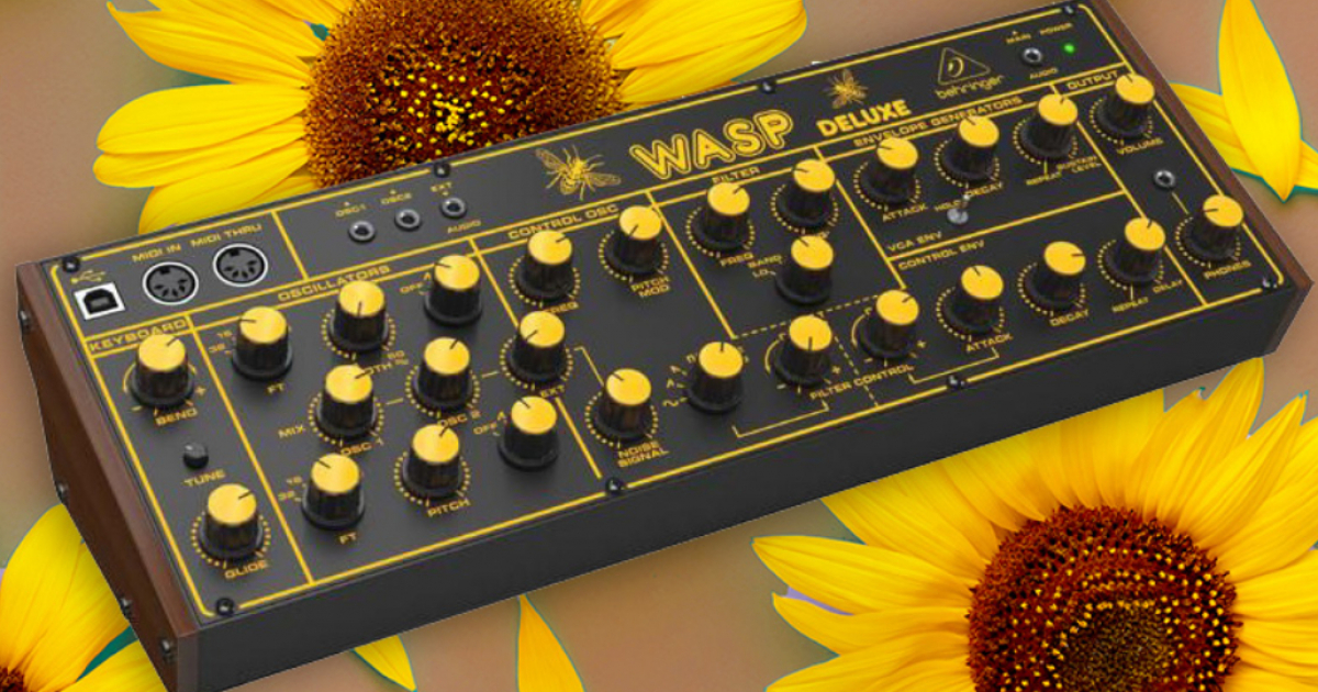 Wasp deluxe store synth