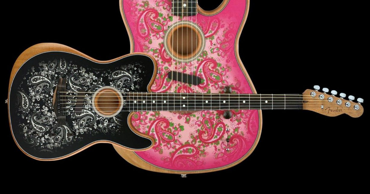 fender acoustasonic paisley