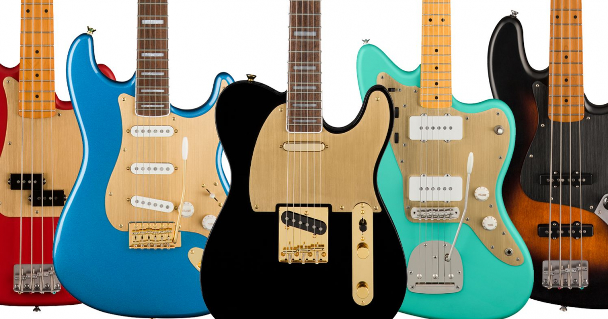 Squier Celebrates Their Birthday with 40th Anniversary Models ...