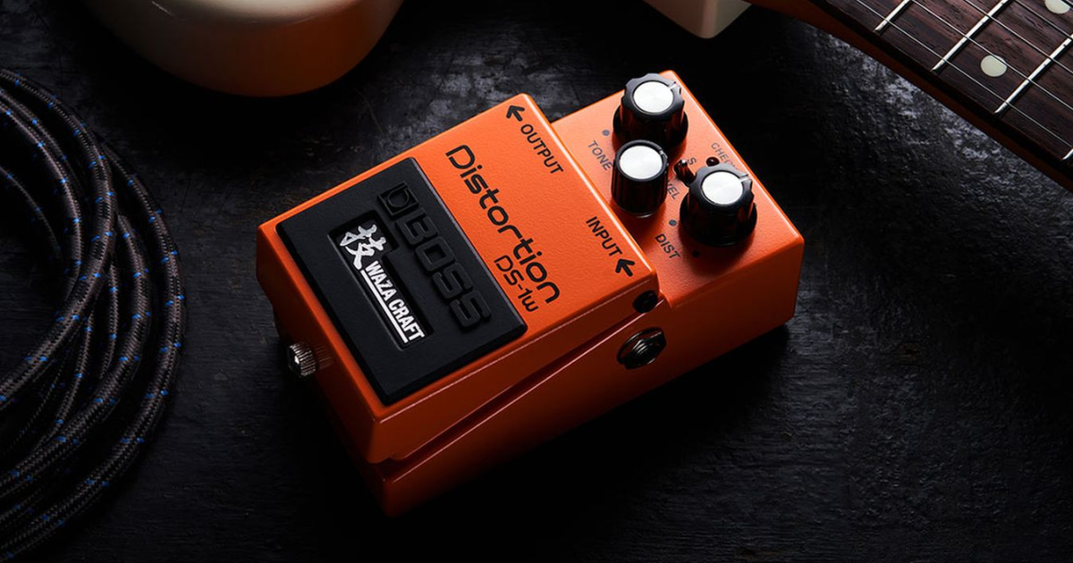 ギター Boss DS-1W Boss DS-1W Waza Craft Distortion Pedal - Janzen Brothers Music Company