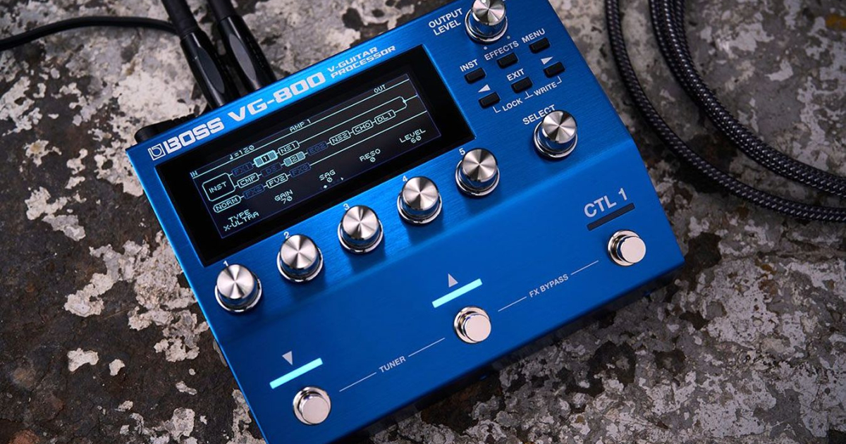 Boss VG-800: Game-Changing Guitar/Bass Processor | insounder.org