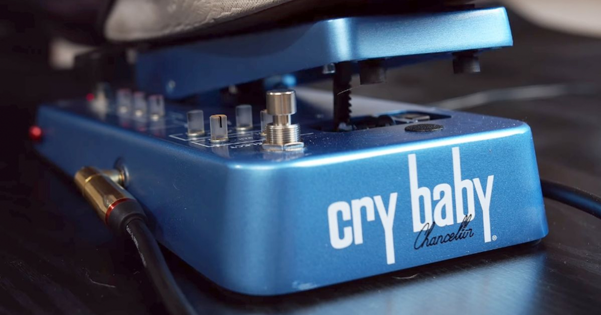 Dunlop JCT95 Justin Chancellor Cry Baby Bass Wah Pedal | insounder.org