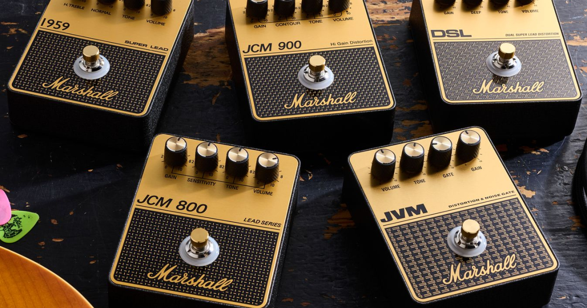 【ジャンク】Marshall DSL DISTORTION Marshall JCM900 Overdrive/Distortion Pedal | Sweetwater
