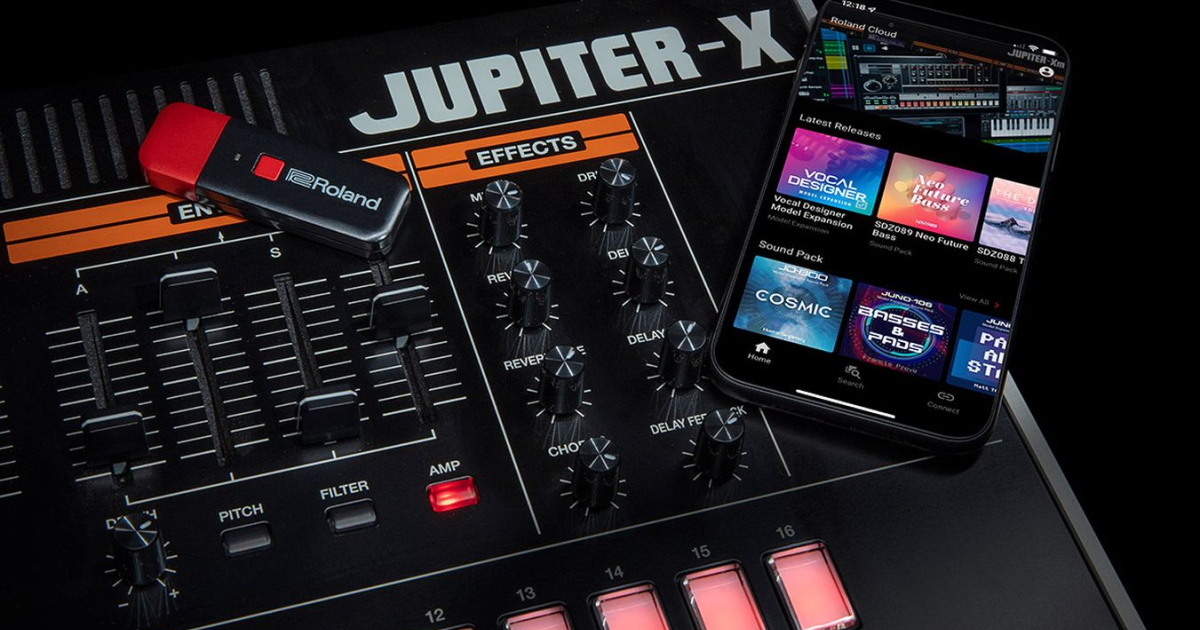 Roland WC-1 Wireless Adapter and Vocal Designer Software for 
