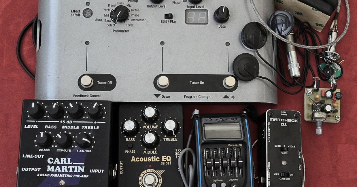 CARL MARTIN 3 BAND PARAMETRIC PRE-AMP Carl Martin 3 Band