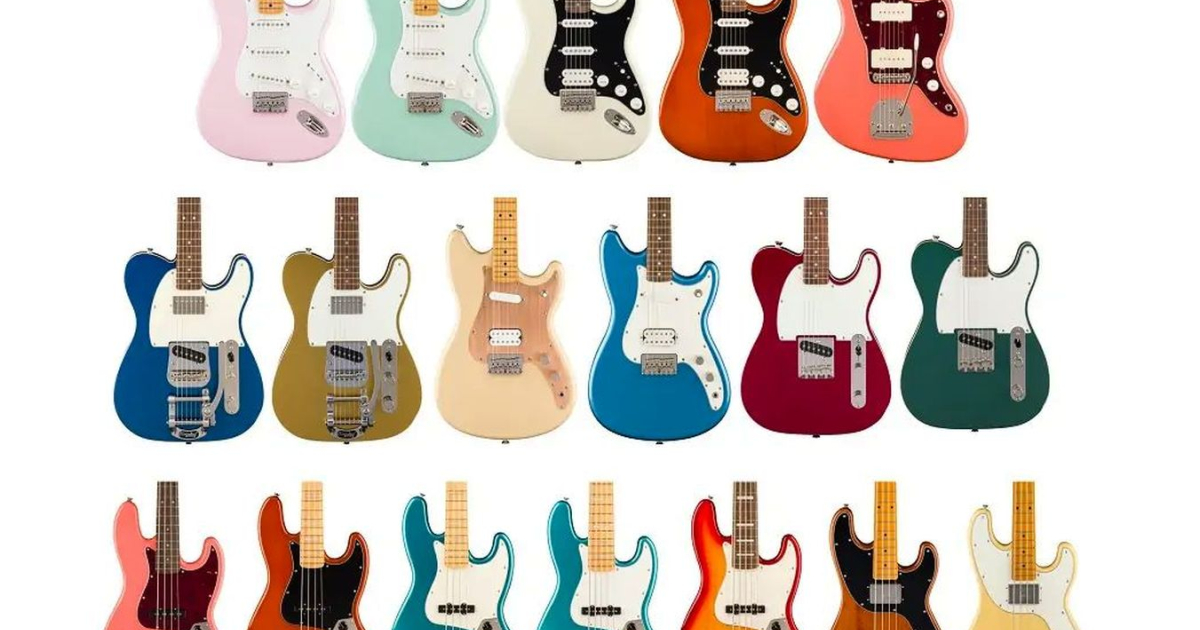 Squier Guitars and Basses from the Classic Vibe 2025 Series