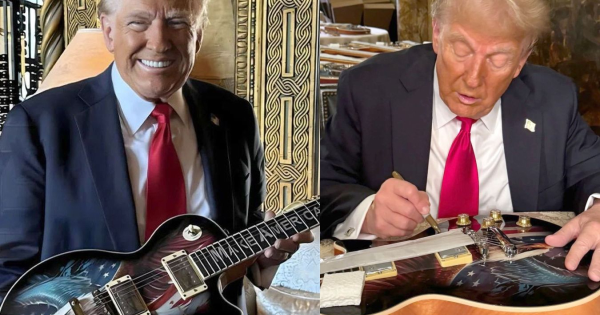 Gibson Issues Cease and Desist over Trump