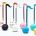 Otamatone is an electronic synthesiser from Japan. Its witty eighth-note design and theremin-like sound has gained popularity especially on TikTok and YouTube where you can find many cover versions played on this truly bizarre instrument. | Photo: Otamatone.jp