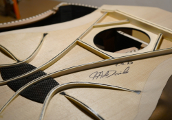 Composite Falcate bracing | Photo: Archiv Salz guitars
