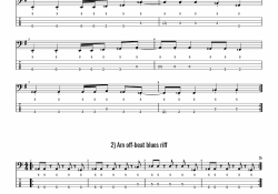 Bass Gym: Essential Slap Bass Grooves examples.