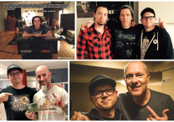 Rick Beato, David Karon (KHDK), Richard Kruspe (Rammstein), Scott Ian (Anthrax), Page Hamilton (Helmet) | Photo: Antonín Salva's archive
