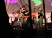 Loes and Honza at The Big Freezone festival in Dorset | Photo: Rob Clamp