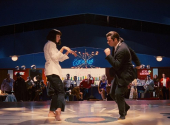 Mia Wallace (Uma Thurman) and Vincent Vega (John Travolta) in Pulp Fiction. | Photo: screenshot from the movie 