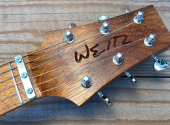 Weir Guitars headstock logo