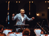 Christopher Lennertz performing at Obecni Dum | Photo: Petr Klapper, Composers Summit Prague