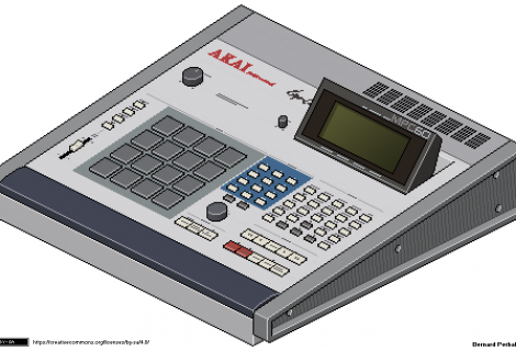 The Akai MPC60 in cartoon form | Photo: Creative Commons