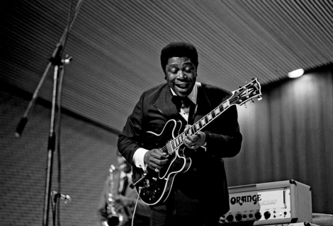 B. B. King je known for his melodic vibrato. | Photo: Foto: Heinrich Klaffs, CC BY-NC-SA 2.0