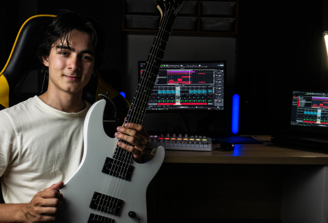 Today, you don't need a professional music studio, to create. You can start with what you have! | Photo: author Today, you don't need a professional music studio, to create. You can start with what you have!| Photo: author