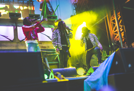 Quavo, Takeoff and Offset, aka Migos | Photo: The Come Up Show from Canada (Wikimedia CC 2.0)